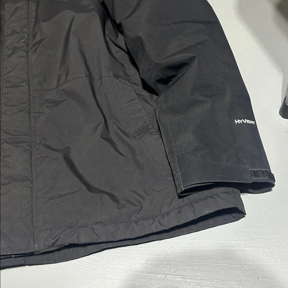The North Face HyVent Black Winter Coat